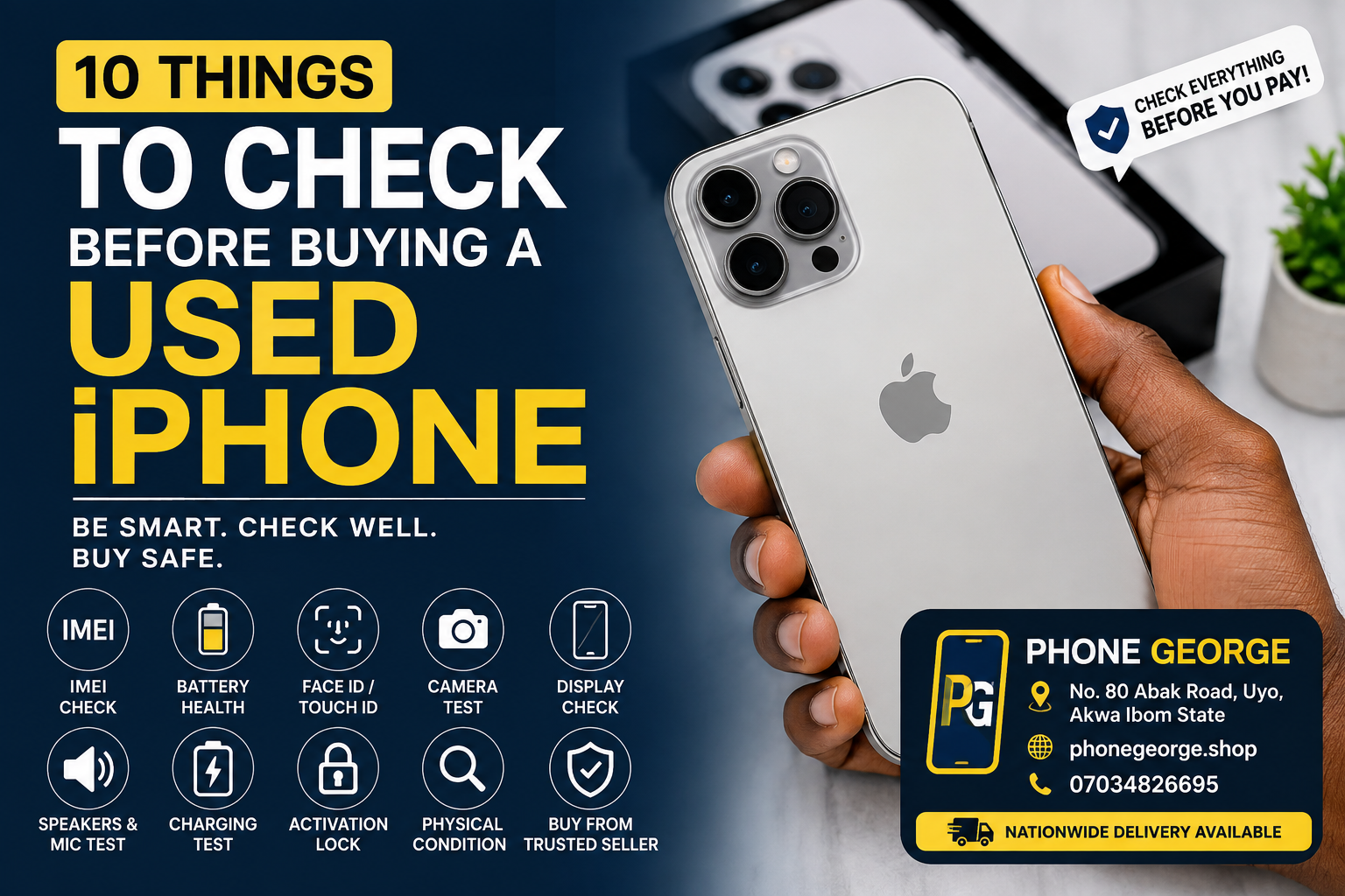 10 Things to Check Before Buying a Used iPhone