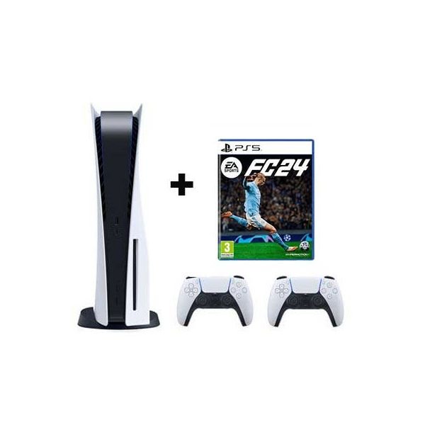 PS5 with 2 controllers ( premium used)