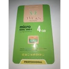 Tucas Memory Card 4GB